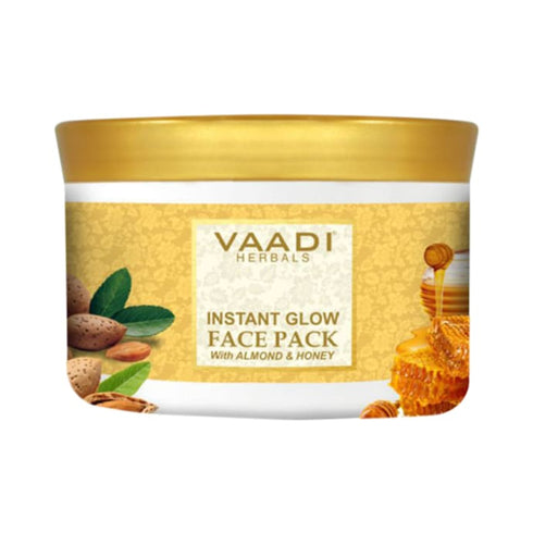 Vaadi Herbals Instant Glow Face Pack with Almond and Honey 600 g